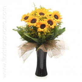 Vase Sunflower