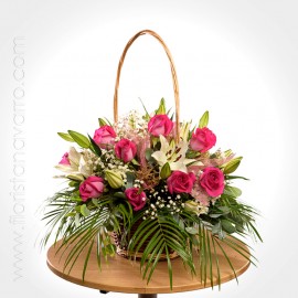 Cesta Fucsia